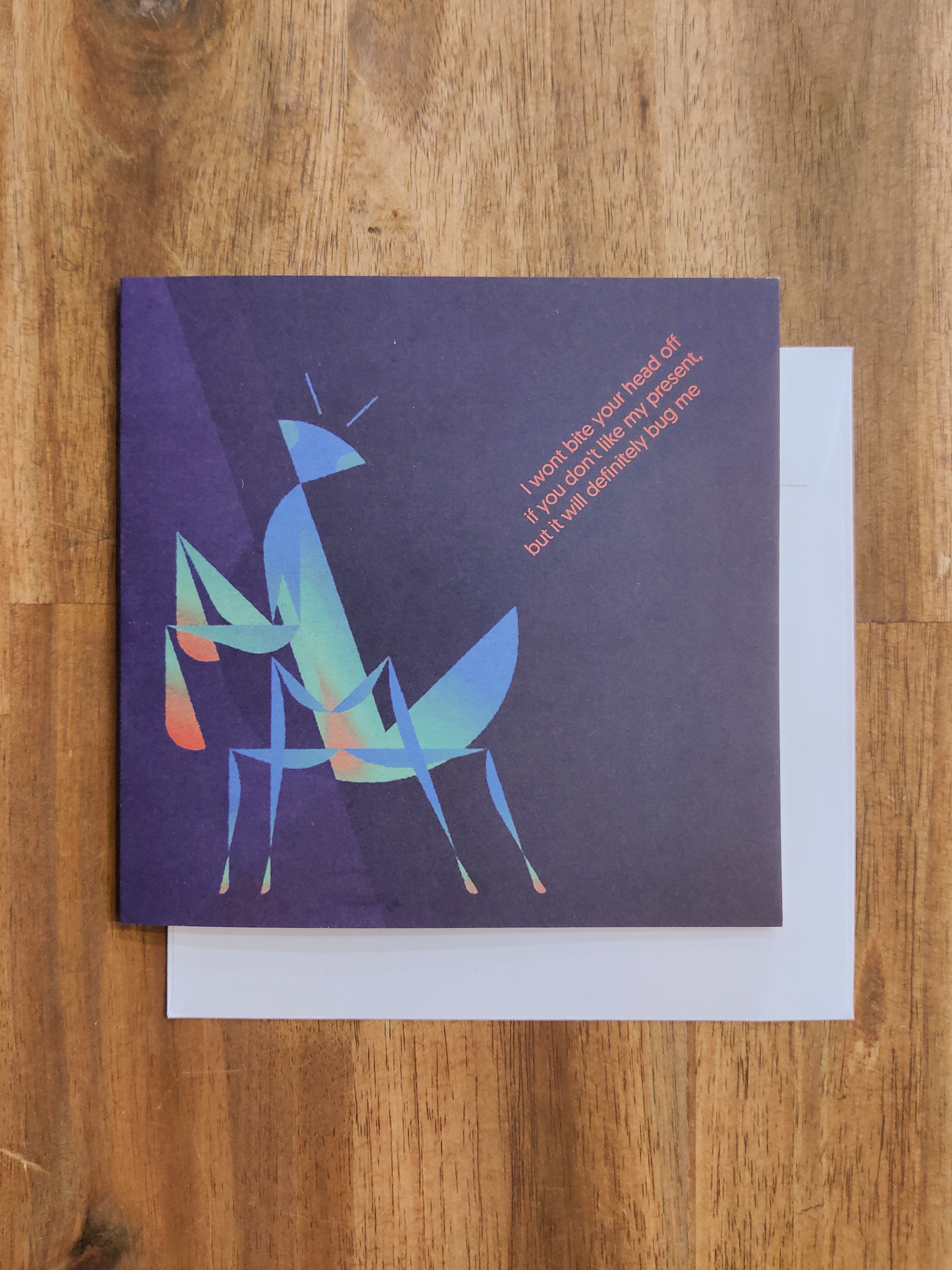 1mantis-front Klappkarte "Mantis"